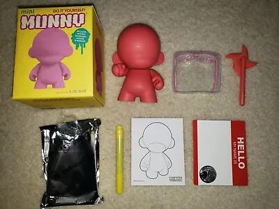 Kidrobot Mini Munny Do It Yourself! Pink Unused W/ Box • $32.95