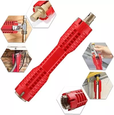 Faucet And Sink Installer（8-in-1）Multi-purpose Wrench Plumbing Tool For Toile... • $15.05