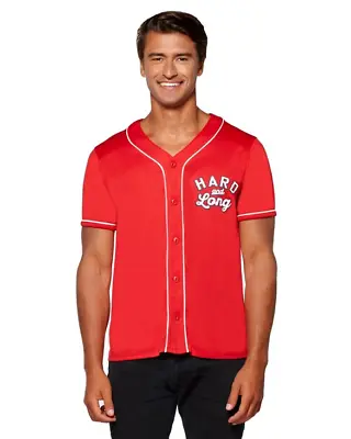 Baseball Har & Long Halloween Costume Joke Shirt Mens Adult Sz Med • $19.88