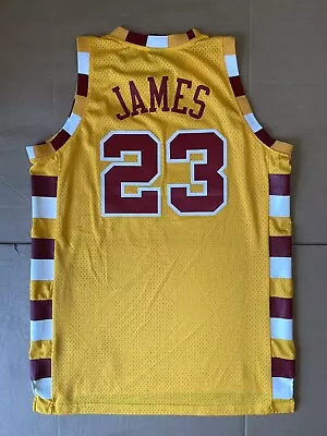 LeBron James Reebok Hardwood 1975-76 Cleveland Cavaliers Swingman Jersey Size XL • $5.50