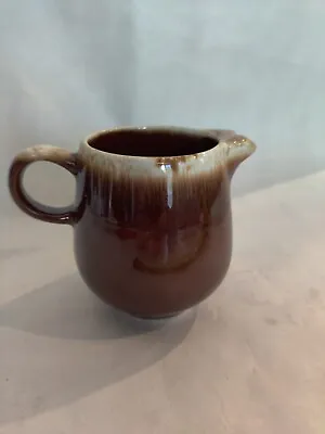 McCoy Pottery Brown Drip Creamer 4'' Tall 7020 Made In The USA • $4.90