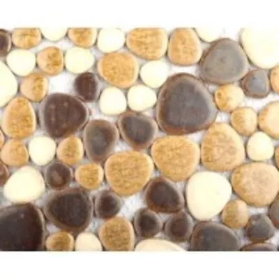 California Pebble Tiles - Sheet (Pick Your Colour) • £20.19