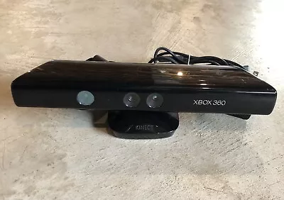 Microsoft Xbox 360 Black Kinect 1414 Wired Motion Sensor Camera Bar Tested Works • $16