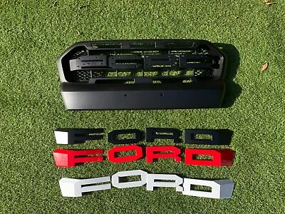 Aftermarket Raptor Style Grill For Ford Ranger PX2 2015 To 2018 • $210