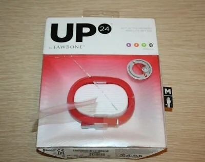 UP 24 By Jawbone Activity Tracker - Medium - Red - Brand New Read Description • $13.90