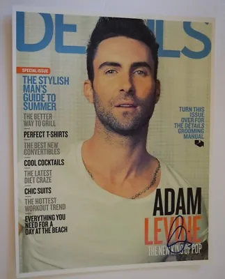 Adam Levine Signed Autographed 11x14 Photo Maroon 5 COA VD • $124.99