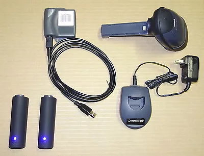 Metrologic MS1633 Wireless Bluetooth 2D Scanner USB SET +2 Battery +Inventory • $74.44