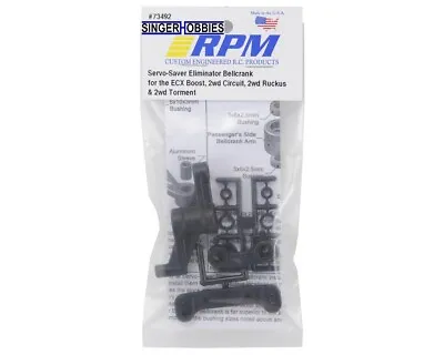 RPM 73492 ECX BOOST/CIRCUIT/RUCKUS 2wd Servo Saver Eliminator Bellcrank HH • $12.95