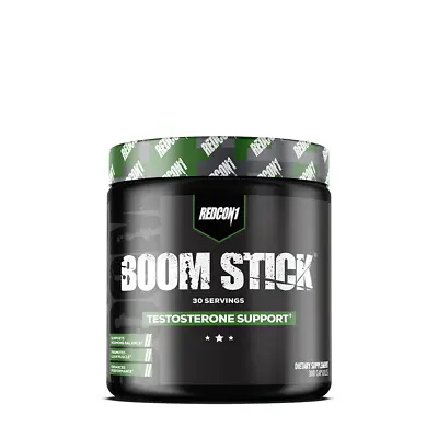 REDCON1 BOOM STICK Testosterone Support Hormone Balance Lean Muscle 300 Capsules • $39.99