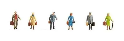 HO Scale Travellers (6) Figure Set By Faller 153044 • £13