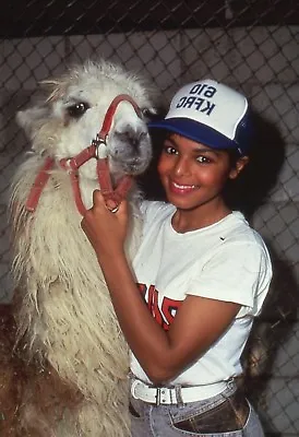 Intimate Photo Of The Jackson Sister At Neverland With Lama  • $44.99