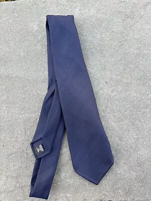 Tie Your Tie Florence Navy Wool Seven Fold Tie • $149.99