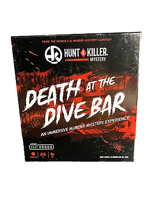 Murder Mystery Game Hunt A Killer Death At The Dive Bar AS IS • $14.99