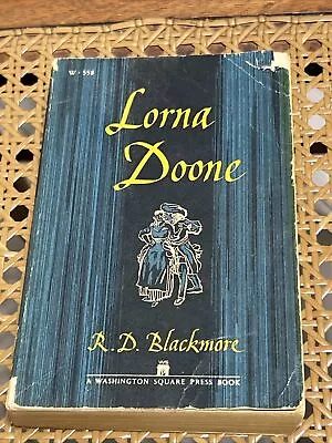 LORNA DOONE R.D. BLACKMORE 1961 VINTAGE PAPERBACK - 1st Printing • $5