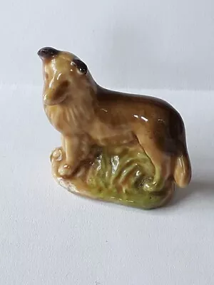 Vintage Wade Whimsie - Collie Dog - 1975-84 English Whimsies Set 6 • £3