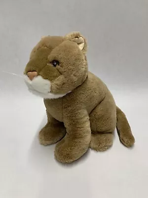 Chosun Cougar Mountain Lion Baby Cub Wild Cat Stuffed Animal Plush • $10.25