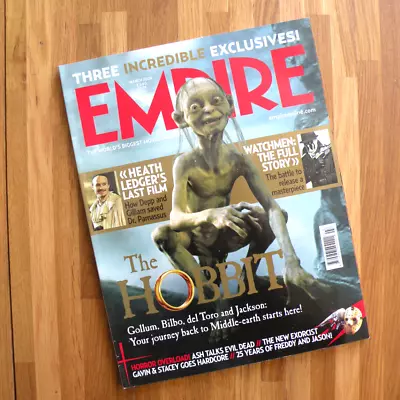 Empire Magazine #237 Mar 2009 - Hobbit - Heath Ledger - Watchmen - Evil Dead • £4.99