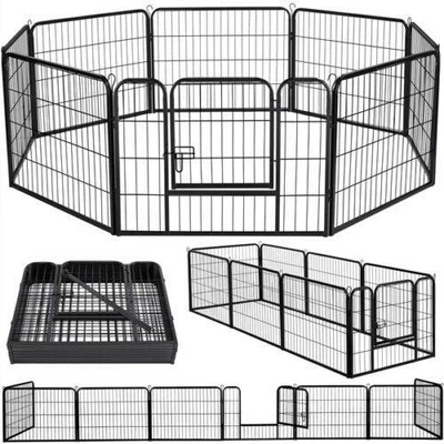 $90.89 • Buy Dog Playpen Pet Fence Dog Exercise Pen Cat Fence Outdoor Indoor H 24 32 40 