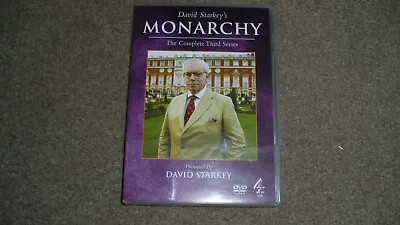 DVD Monarchy Series 3 Season Three David Starkey Region 2 Used • £3