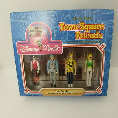 Disney Magic Town Square Friends Tour Guide & Engineer & 2 Tourists • $12.25