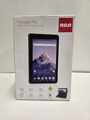 RCA Voyager Pro Tablet RCT6773W42KC 16GB Wi-Fi 7in - Black W/ Keyboard • $59.95