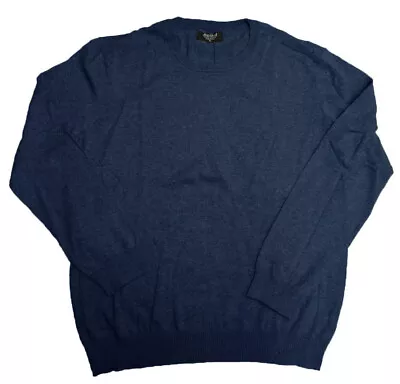 Method Men's Cotton Cashmere Crew Neck Sweater Navy • $29.99