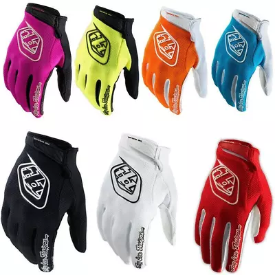 Troy Lee Designs Tld Se Pro Gloves Mx Atv Motorcycle Cycling Off Road Fox Black • £9.99