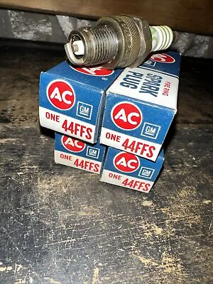4 AC Delco # 44FFS (Spark Plugs) 1960-69 Corvair 1961-63 Buick 215 V8 Vintage • $20