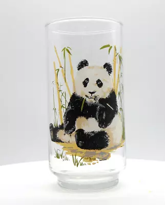 Vtg Burger Chef Collector's Series 1978 Endangered Species The Giant Panda Glass • $12.99