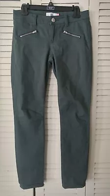 CAbi Size 2 Jeans Green Wash Skinny Stretch Ankle • $19.99