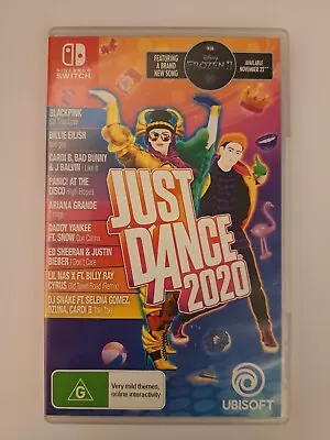 Just Dance 2020  Nintendo Switch *CASE ONLY* FREE POSTAGE  • $9.95