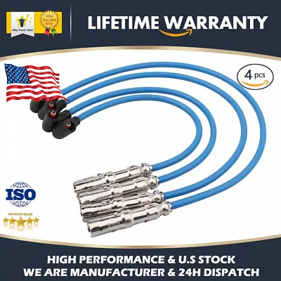 $20.59 • Buy Spark Plug Ignition Wire Set For VW Beetle Bora Golf Golf City GTI Jetta Jetta