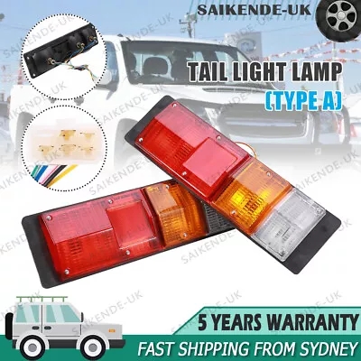 Pair LH+RH Tail Light Lamp (Type A) For Holden Colorado RC RG 2008-2017 Tray Ute • $38.99