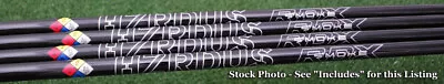 Project X HZRDUS Smoke Black RDX Driver Shaft 60g/70g & 6.0/6.5  W/Tip&Grip NEW • $99.95