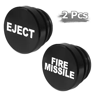 2Pcs Universal Fire Missile Eject Button Car Cigarette Lighter Cover Accessories • $5.39