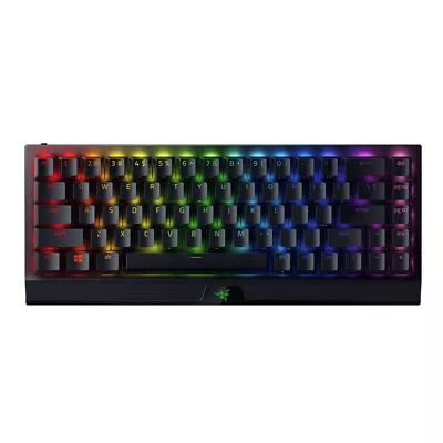 $129.99 • Buy Razer BlackWidow V3 Mini Wireless Mechanical Gaming Keyboard Phantom Edition (Ye
