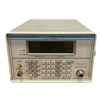 2022D Marconi RF Signal Generator 10khz-1Ghz • $848.20