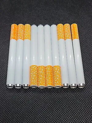 10x Metal One Hitter Pipe Cigarette Style Dugout Bat Large 3  FREE USA SHIPPING • $8.99