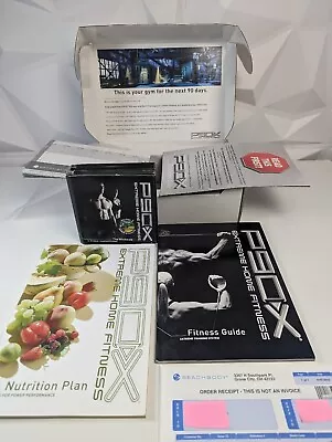 P90X DVDs Complete Set Beachbody WORKOUTS 12 Meal Plan Calendar & Guide Abs  • $69.99