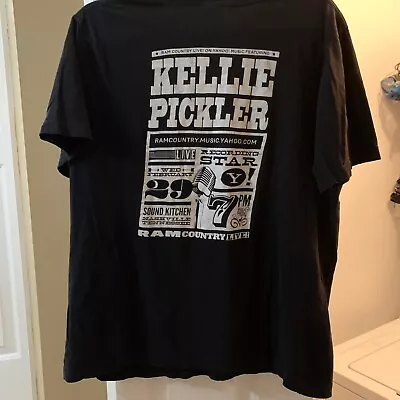 RARE KELLIE PICKLER 2012 I Was There T-shirt Ramcountry.MUSIC.YAHOO.COM Sz Large • $8.77