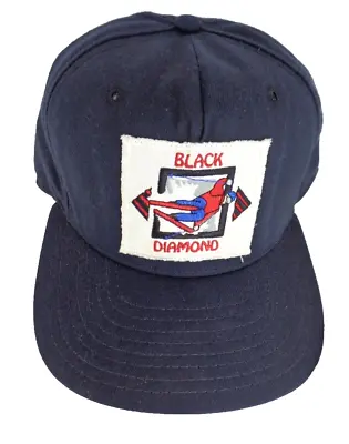 Vintage BLACK DIAMOND SNOW SKIING  Snapback Hat New Era-Most Difficult Skiing • $13.50