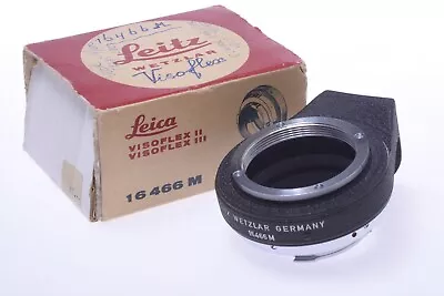 ✅ Leica M Oubio 16466 Visoflex Ii Iii Adapter 125mm 200mm 280mm 400mm Lenses • $64.53