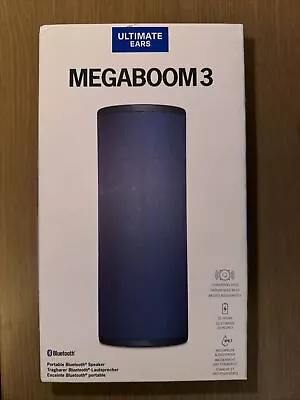 Ultimate Ears Megaboom 3 - Bluetooth Speaker - Complete Boxed - Blue - VGC ✅ • £129