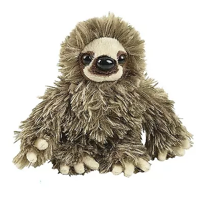 Adventure Planet Plush Brown Sloth - 6 Inches Tall -  Kids Stuffed Animal Toy • $8.99