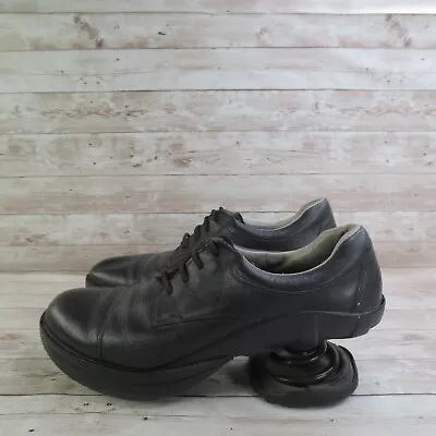 Z Coil Shoes Mens 12 Black Orthopedic Spring Coil Legend Leather Comfort * • $79.84