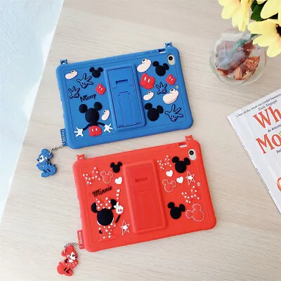Mickey Mouse Kids Silicone Kickstand Stand Case Shockproof Cover For Apple IPad  • $19.95