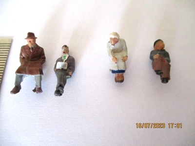 £4.50 • Buy Model Railway People, Seated Figures, HO/OO Gauge