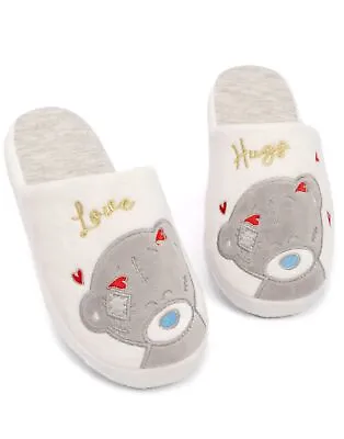 £16.99 • Buy Me To You Slippers Women Ladies Tatty Bear Soft House Shoes Gift