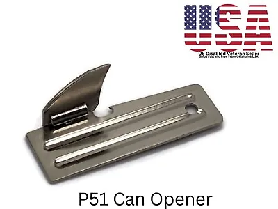 US Military Issue P51 Can Opener  Stainless Steel  Made In USA  NEW  • $3.89