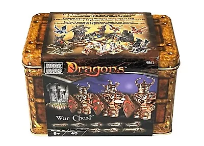 Mega Bloks Dragons War Chest Warriors 9861  -  2002 • $14.99